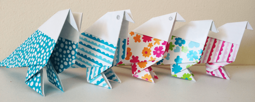 DIY : Oiseaux &&nbsp;Origami