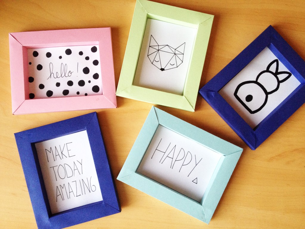 DIY & Cadre en&nbsp;papier