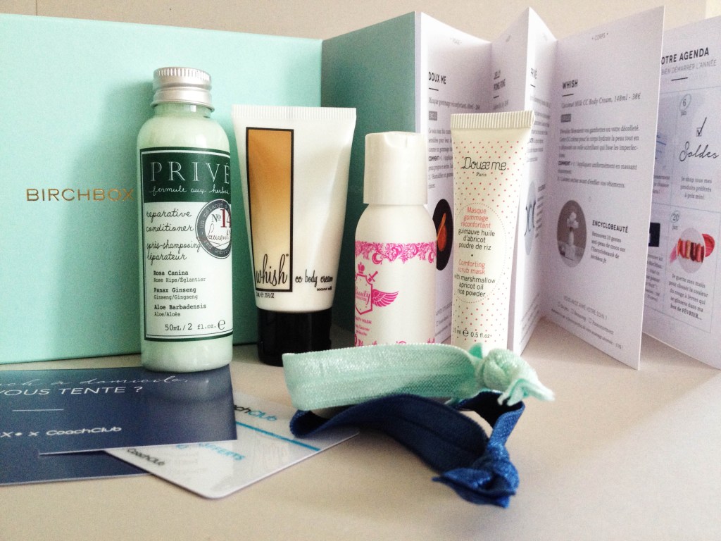 Nouveau départ – Birchbox janvier&nbsp;2016