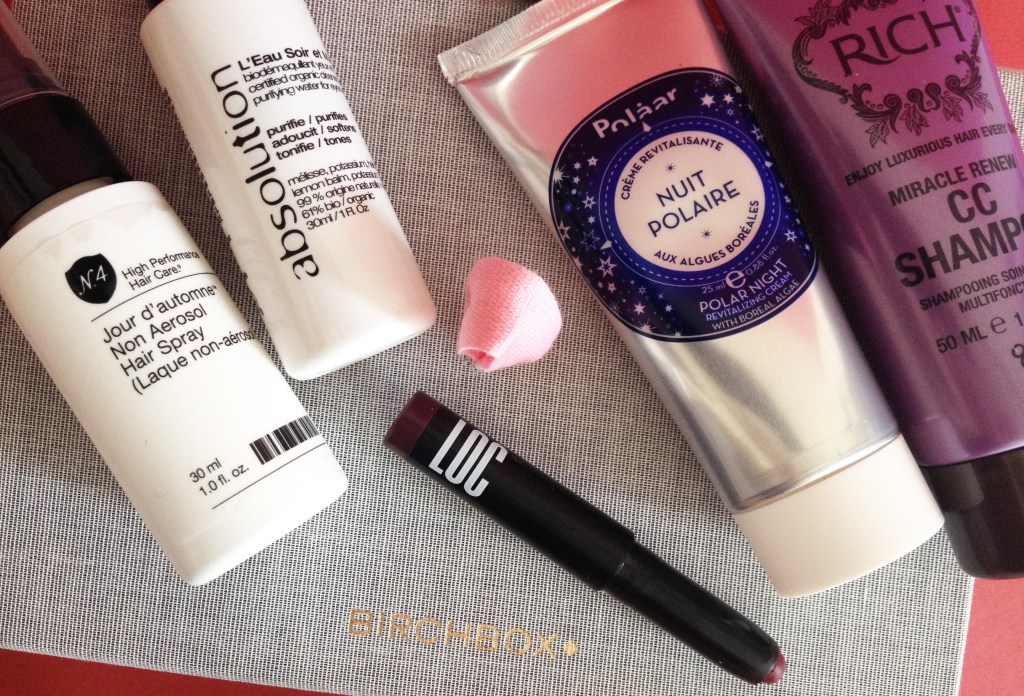 À nos amours – Birchbox février&nbsp;2016