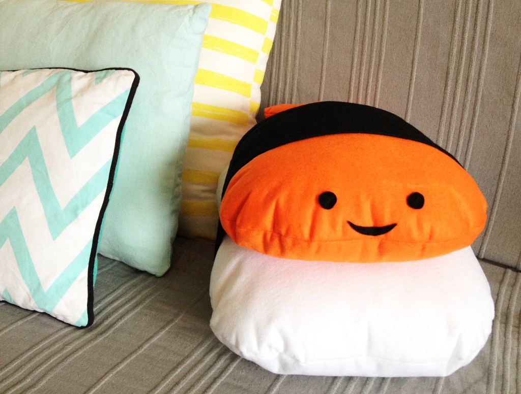 DIY & Coussin sushi
