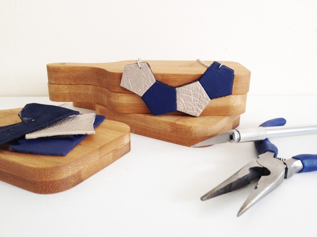 DIY & Collier&nbsp;géométrique