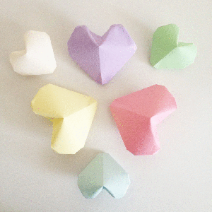 DIY Origami Coeur Loïcia Itréma