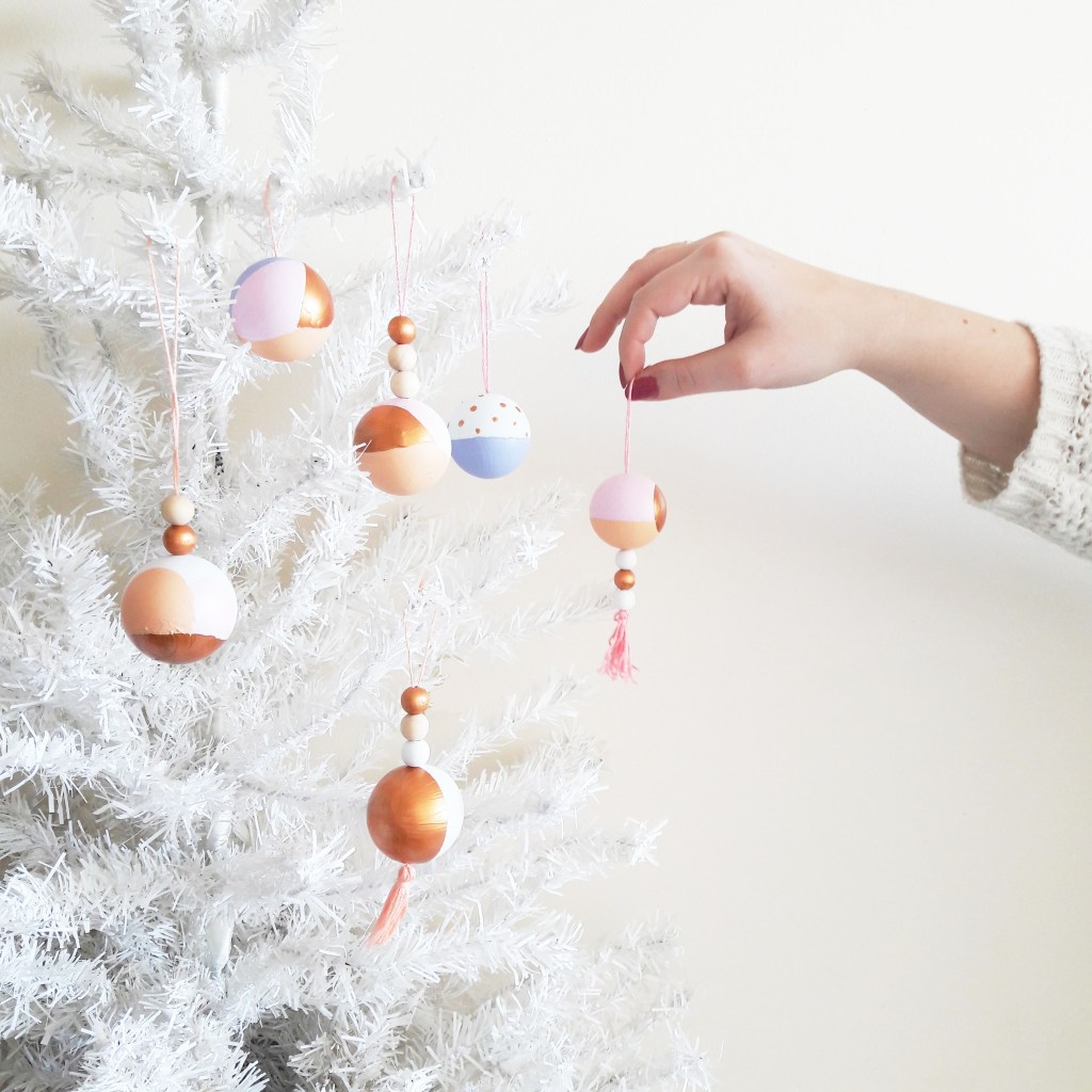 DIY & Boules de Noël&nbsp;Cuivrées