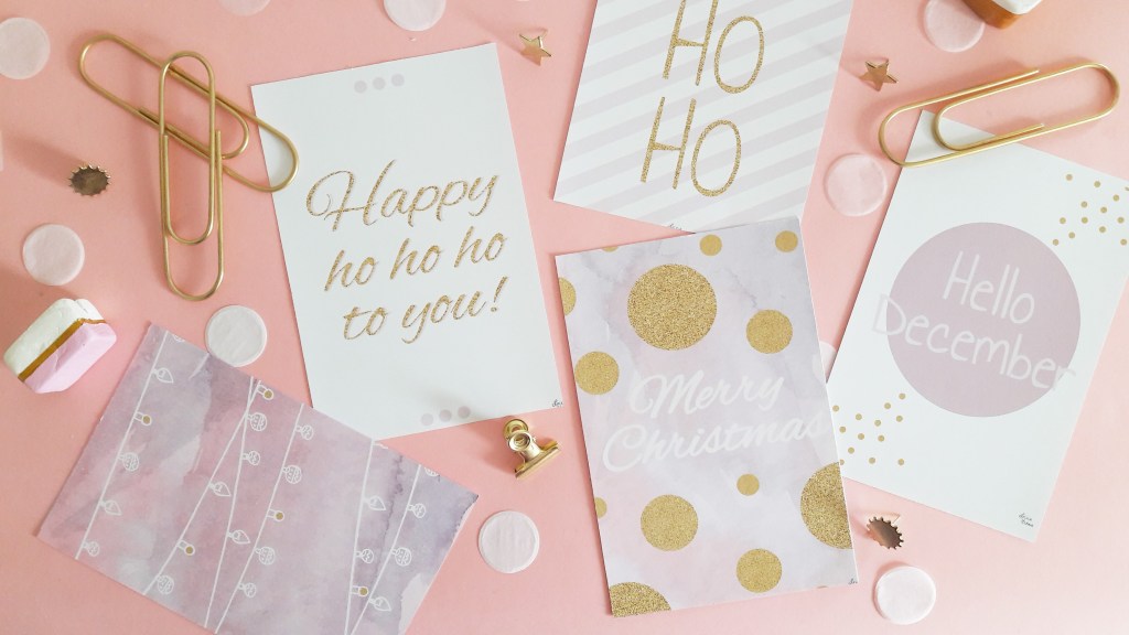 DIY & Porte-cartes de Noël (+ Concours)