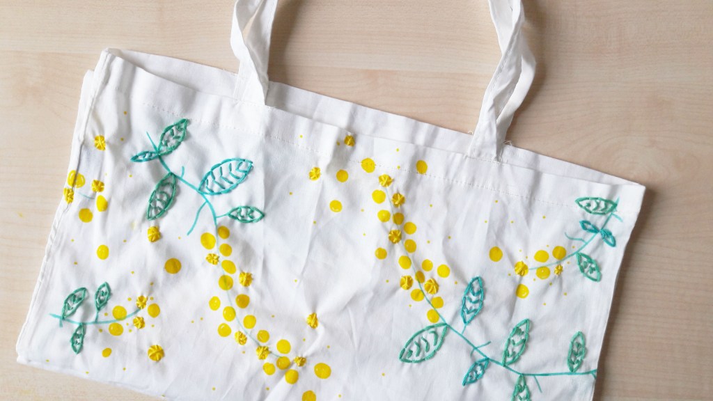 DIY – Totebag&nbsp;Mimosa