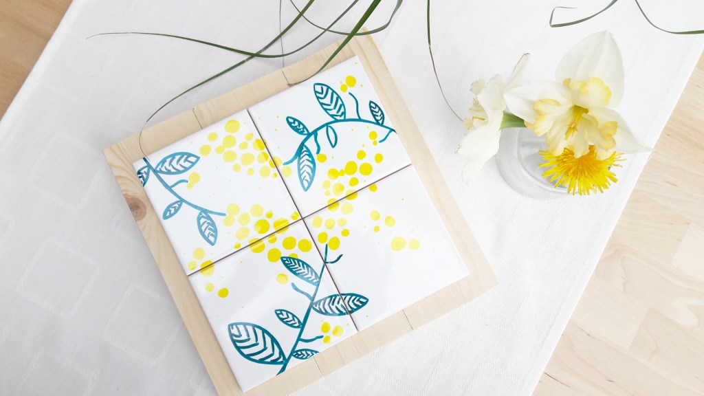 DIY & Centre de table &laquo;&nbsp;mimosa&nbsp;&raquo;