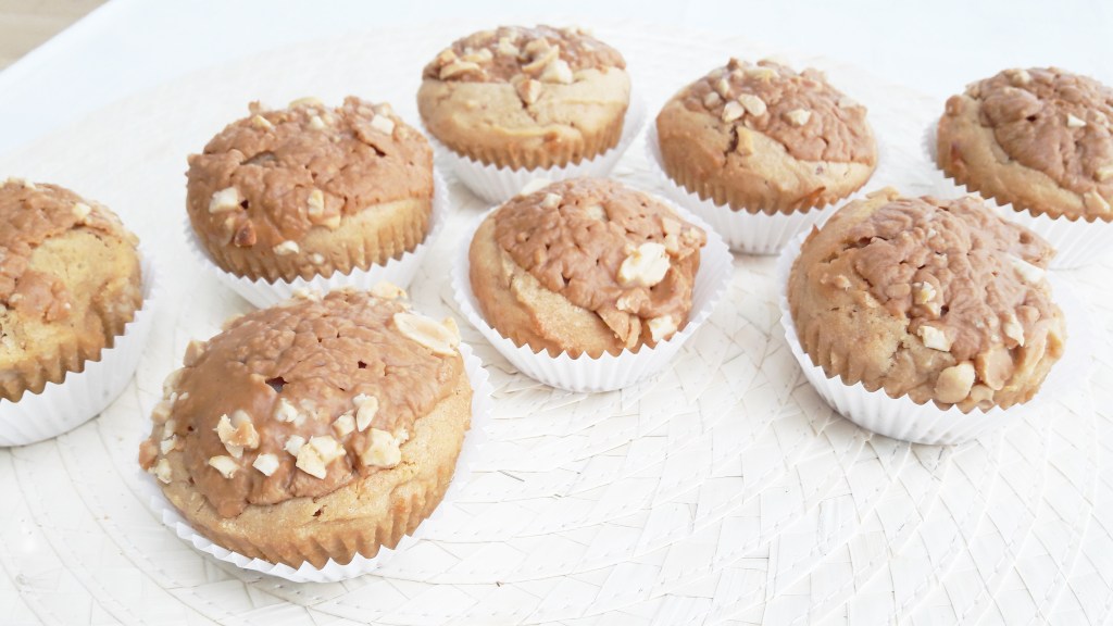 Muffins Gourmands au Beurre de&nbsp;Cacahuète