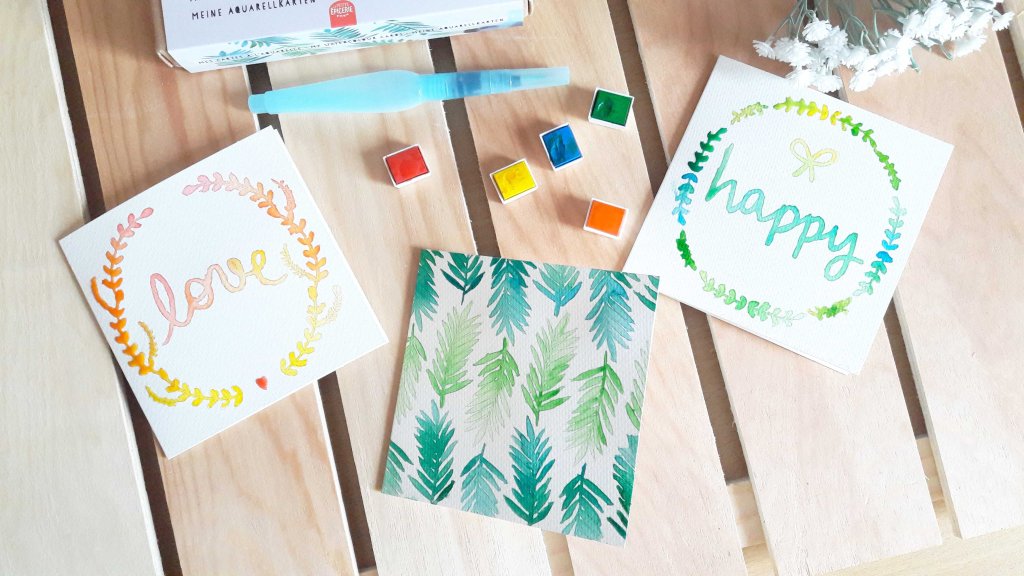 J&rsquo;ai testé : Le Kit Make It &laquo;&nbsp;cartes aquarelle&nbsp;&raquo;