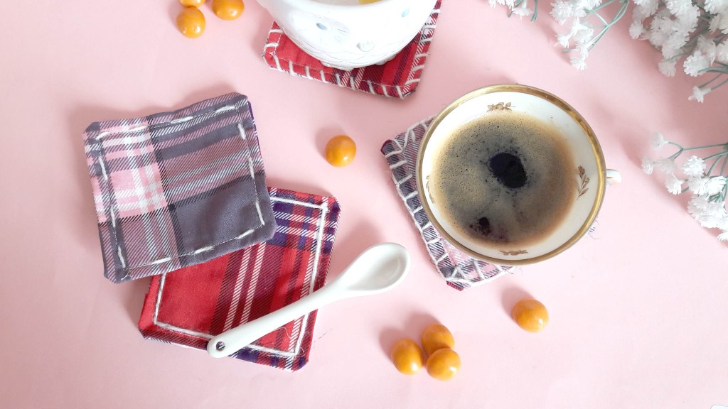 DIY & Sous-tasses en&nbsp;tissu