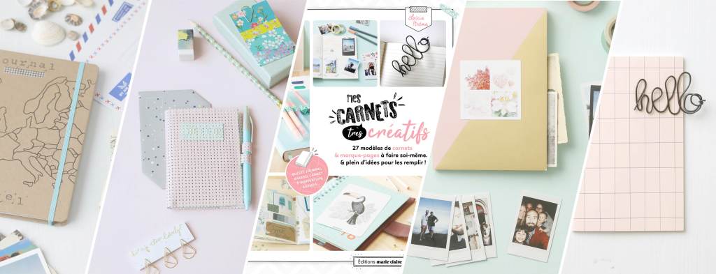 Mon livre & Mes carnets (très)&nbsp;créatifs