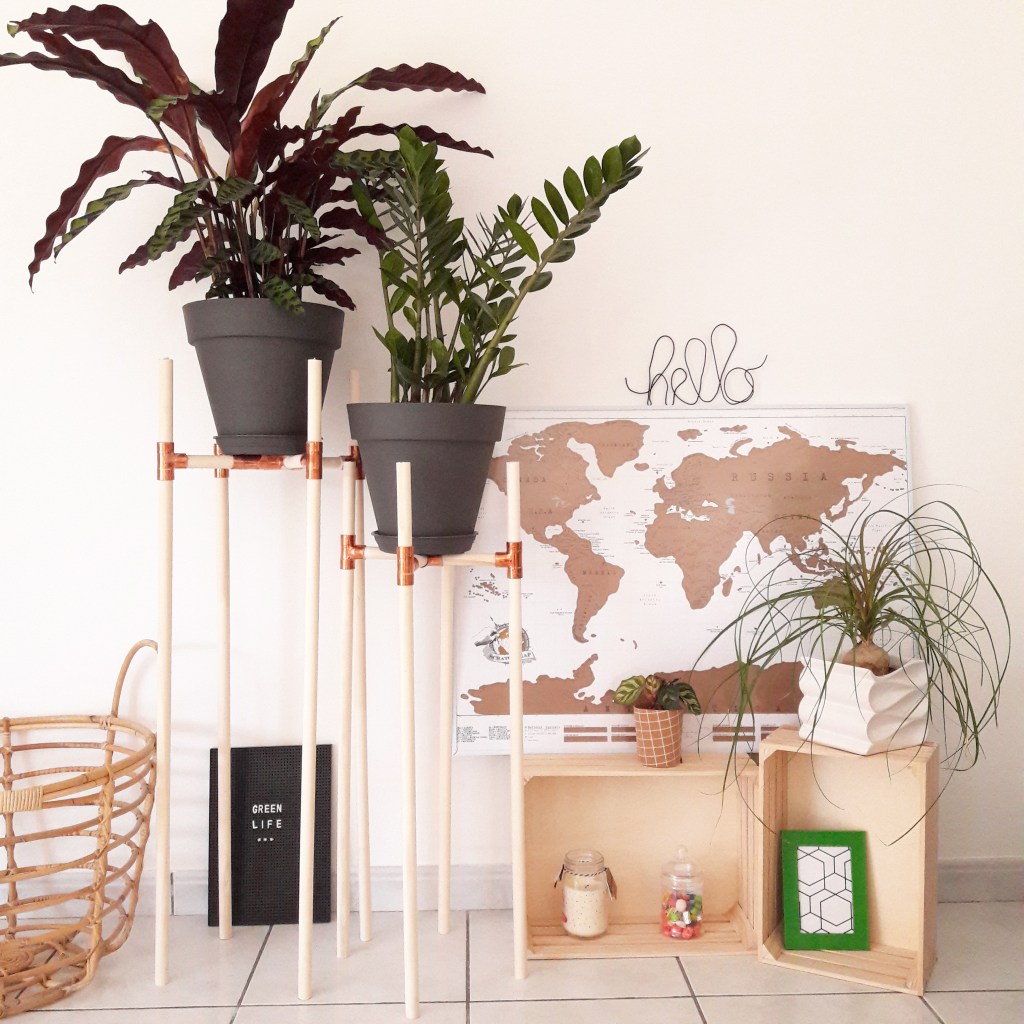 DIY & Piédestal spécial&nbsp;plantes