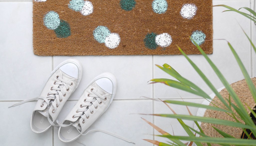 DIY & Tapis à&nbsp;pois