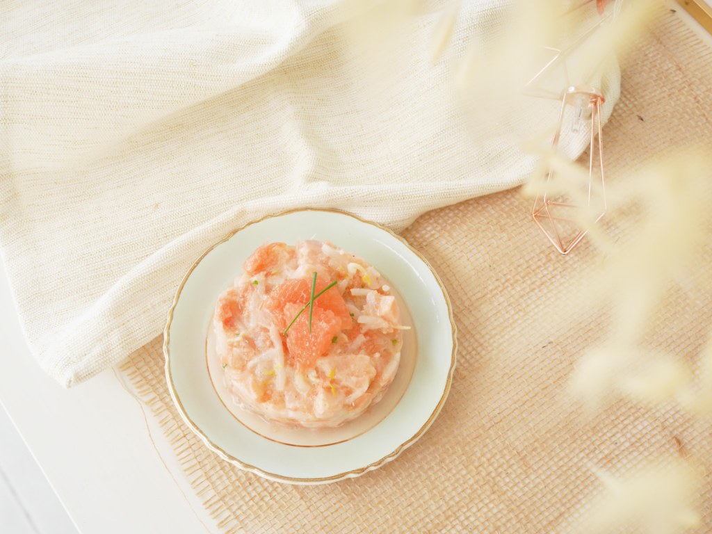 Recette & Tartare saumon &&nbsp;pamplemousse