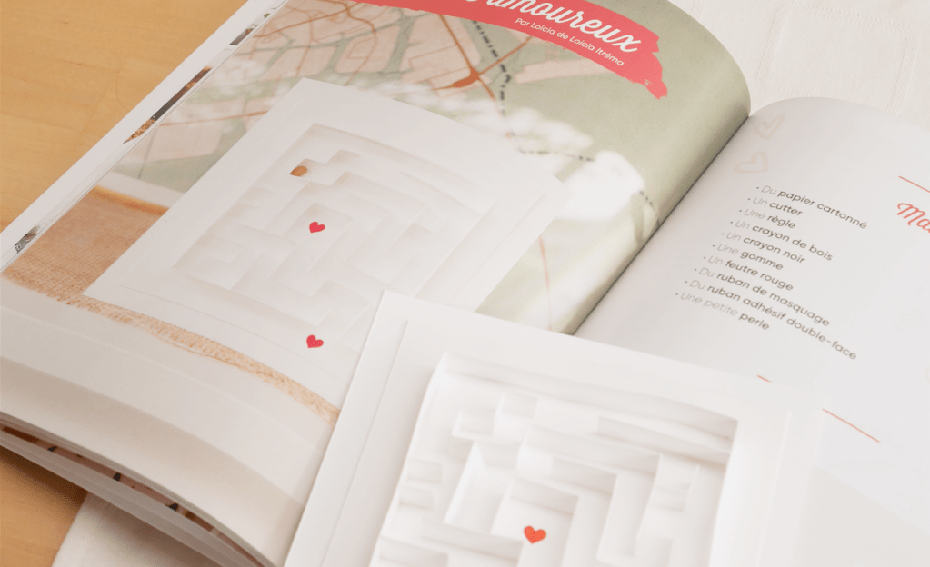 DIY & Carte &laquo;&nbsp;Labyrinthe&nbsp;&raquo;
