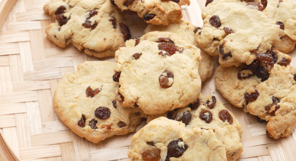 Recette & Cookies aux raisins secs (sans sucre&nbsp;ajouté)