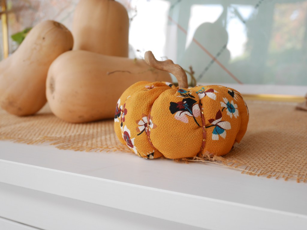 DIY & Citrouille en&nbsp;tissu
