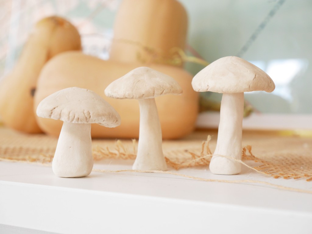 DIY & Mini champignons en&nbsp;argile