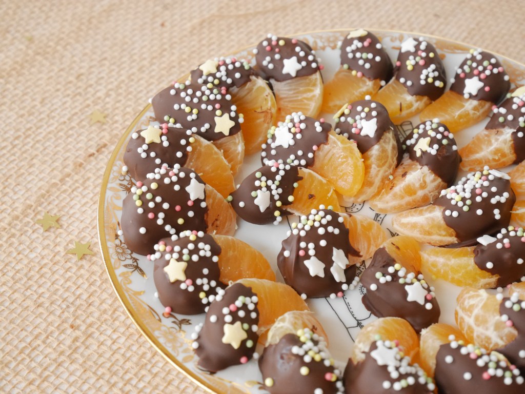 Jour 24 • Recette & Clémentines au&nbsp;chocolat