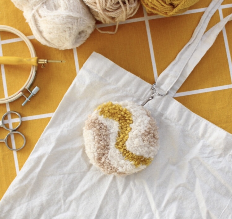 DIY & Accessoire rétro en punch&nbsp;needle