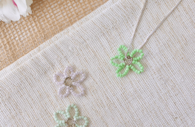 DIY & Pendentif fleurs (inspi&nbsp;90&rsquo;s)
