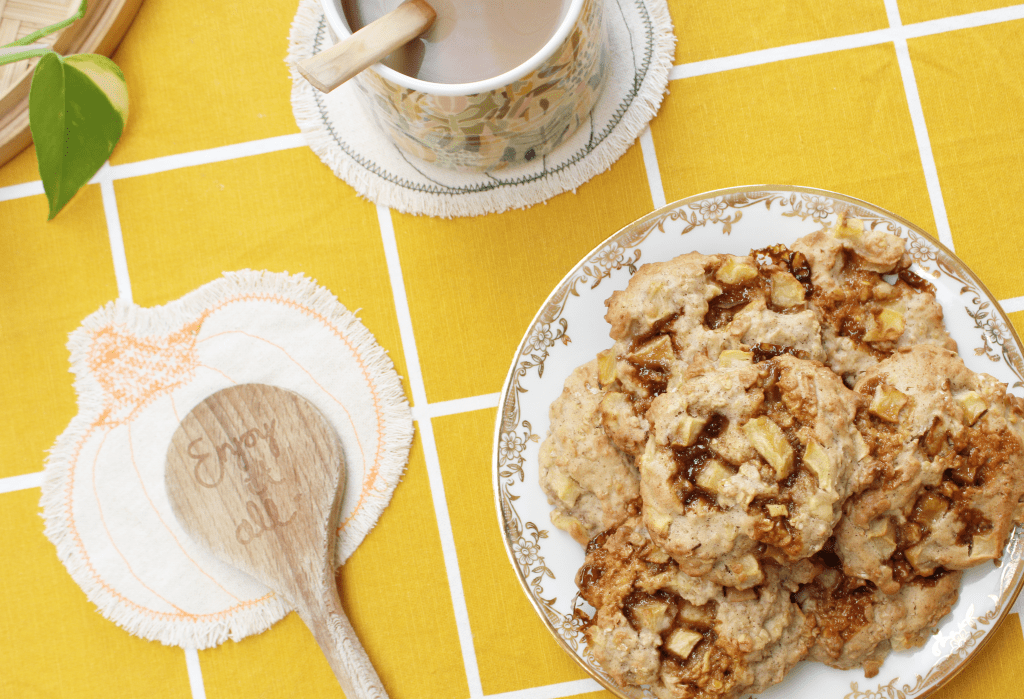 Recette & Cookies&nbsp;pomme/cannelle