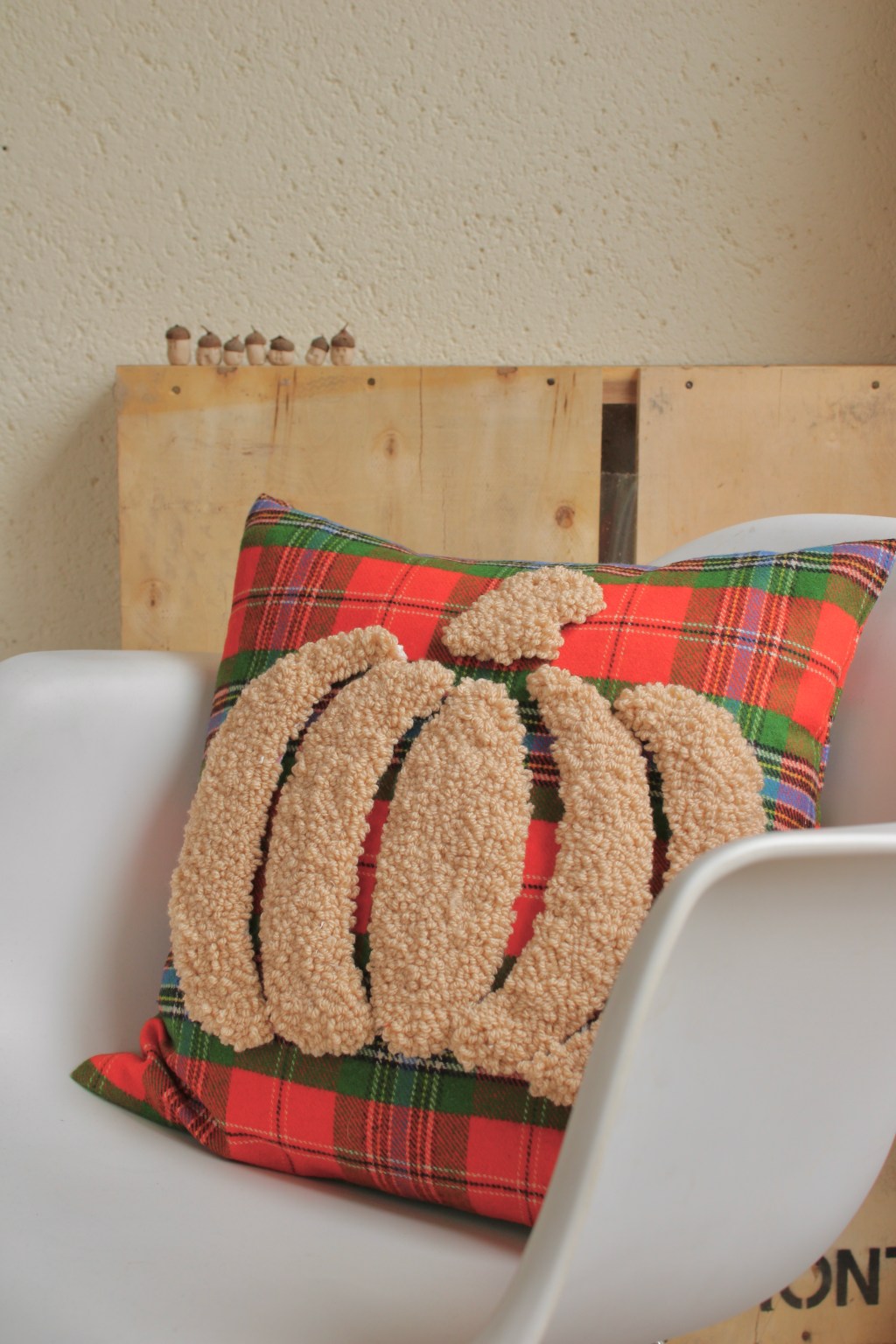 DIY & Coussin&nbsp;citrouille