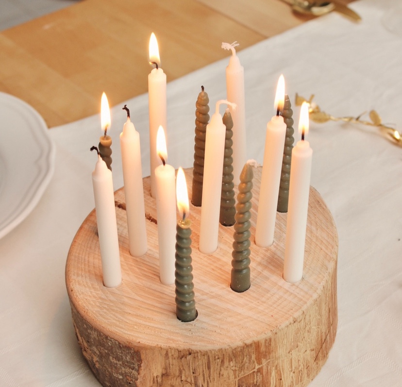 Jour 14 • DIY & Centre de table en&nbsp;bois