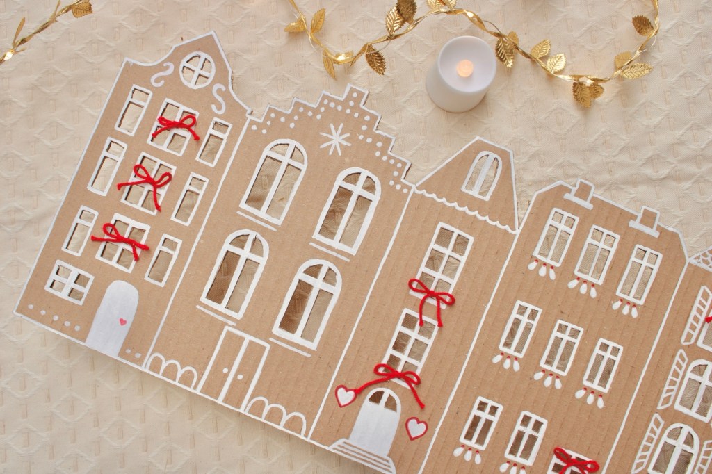 Jour 12 • DIY & Village de Noël&nbsp;recyclé