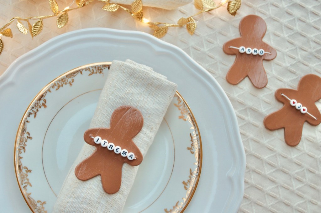 Jour 16 • DIY & Marque-places &laquo;&nbsp;pain d&rsquo;épices&nbsp;&raquo;